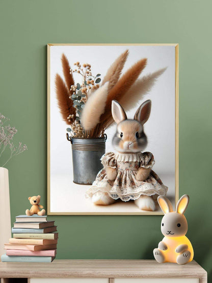 Tableau Lapin & Robe