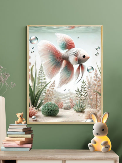 Affiche  Poisson Qui Danse