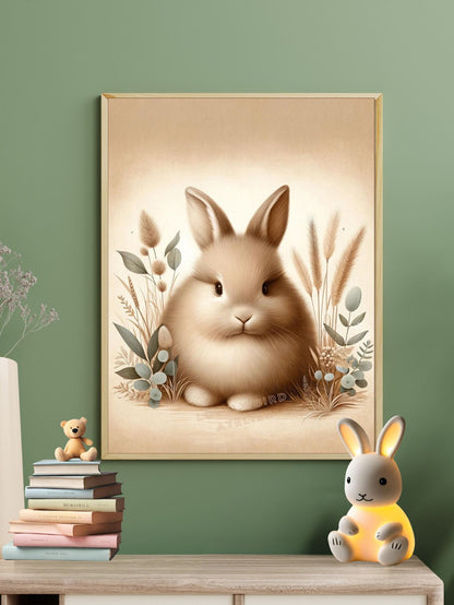 Affiche Lapin Sable