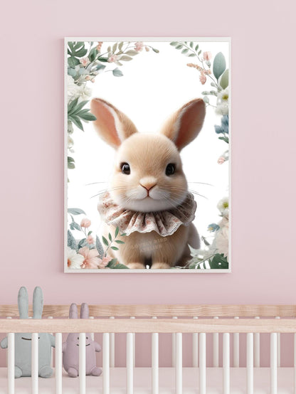 Affiche Lapin Col FrouFrou