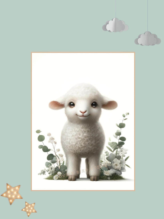 Affiche Mouton & Verdure