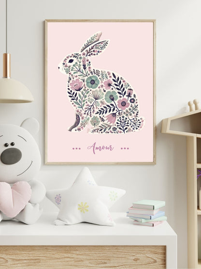 Affiche Lapin & Amour