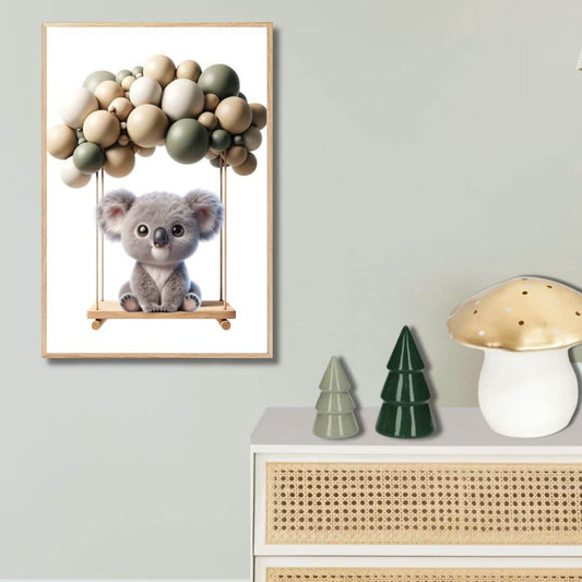 Tableau Koala & Ballons