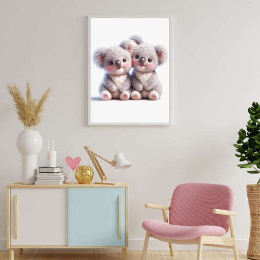 Affiche Bébés Koalas