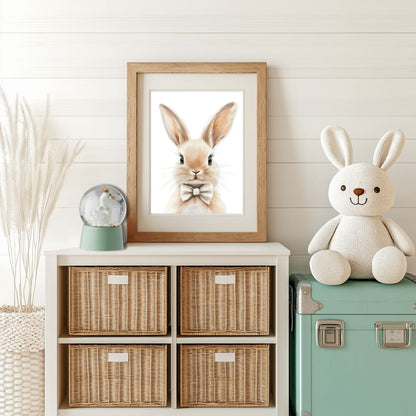 Affiche Lapin & Nœud Papillon