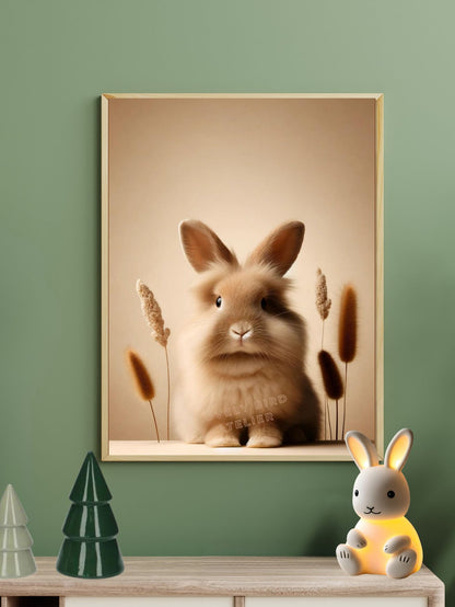 Affiche Lapin Angora