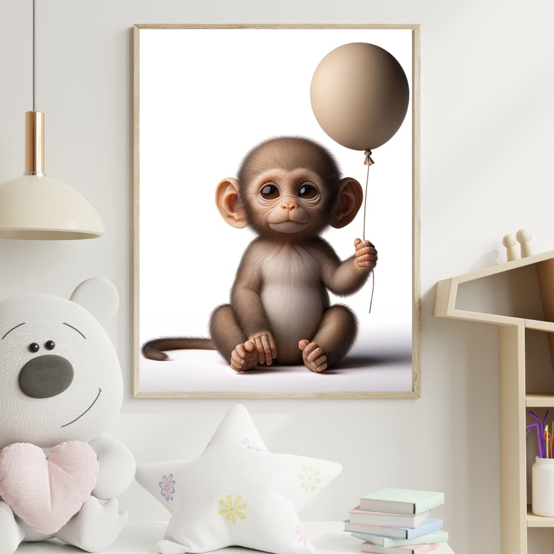 Tableau Bébé Singe