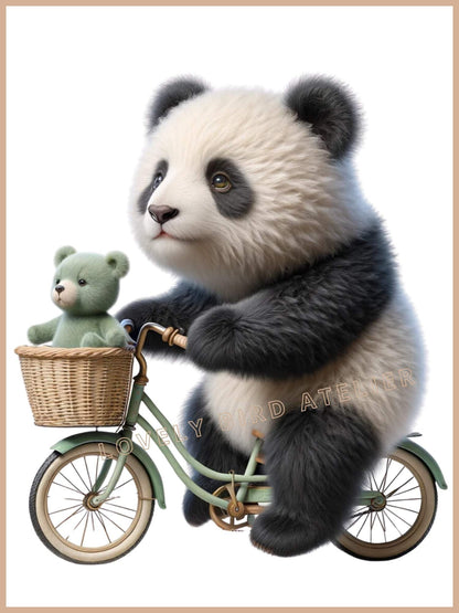 Tableau Panda & Vélo