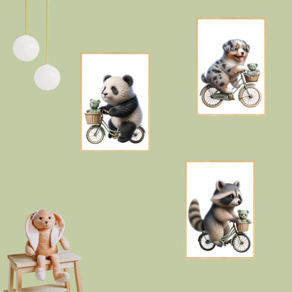 Tableau Panda & Vélo