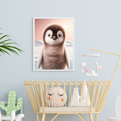 Affiche  Bébé Pingouin