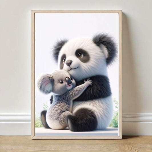 Affiche  Duo Koala & Panda